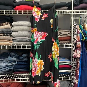 Old Navy floral midi dress